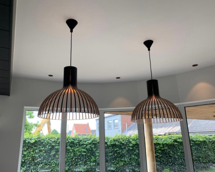 Verlichting woning te Emelgem