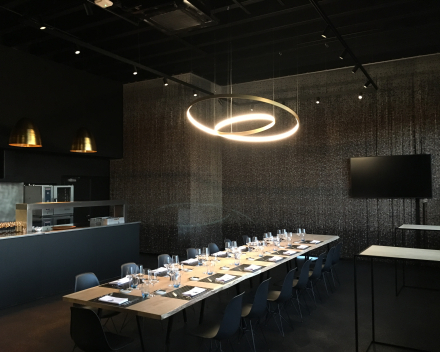 Project Boardroom Club Brugge - Verlichting & elektriciteit