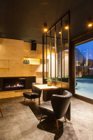 Afwerking van de 'Vitrine'